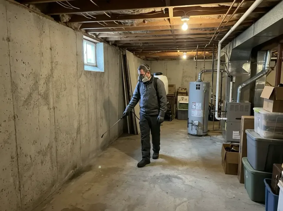 Pest Control Technician — Basement
